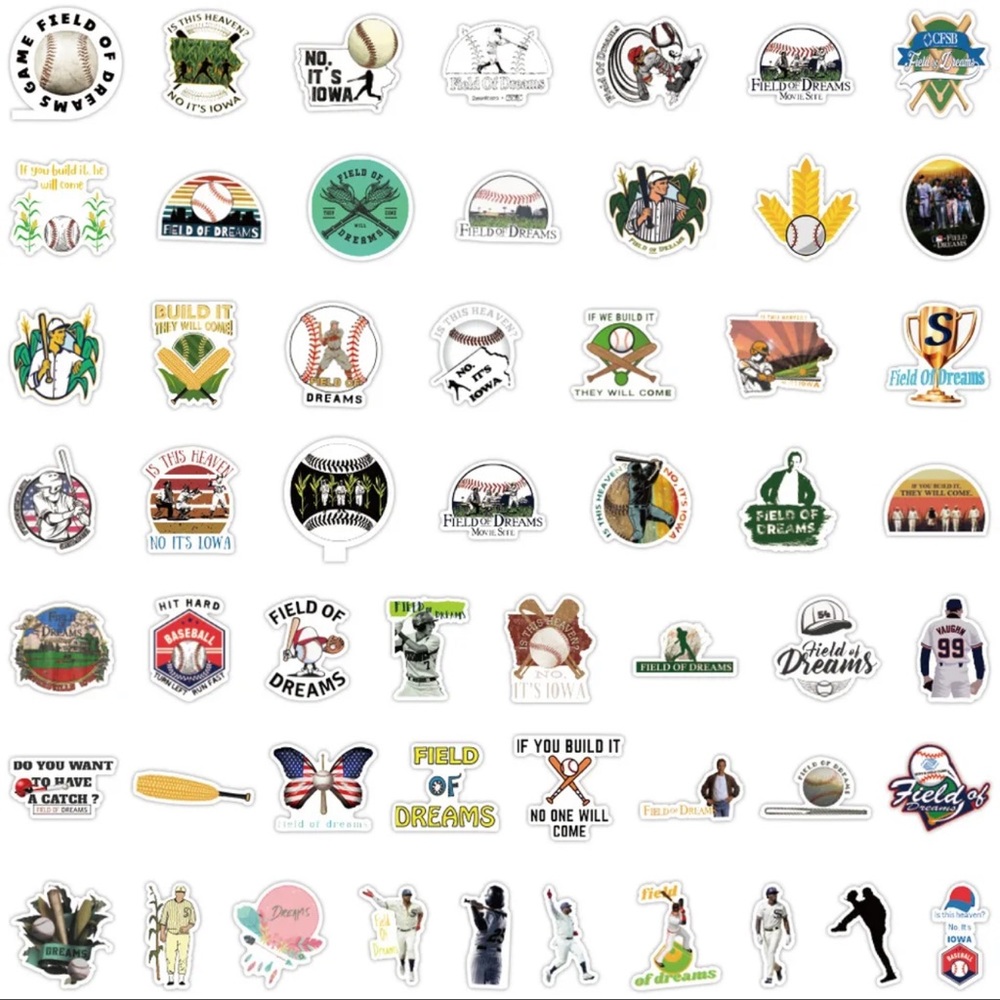$2 Field of Dreams stickers. 25 at random. New. $2 if bundled - Picture 9 of 10